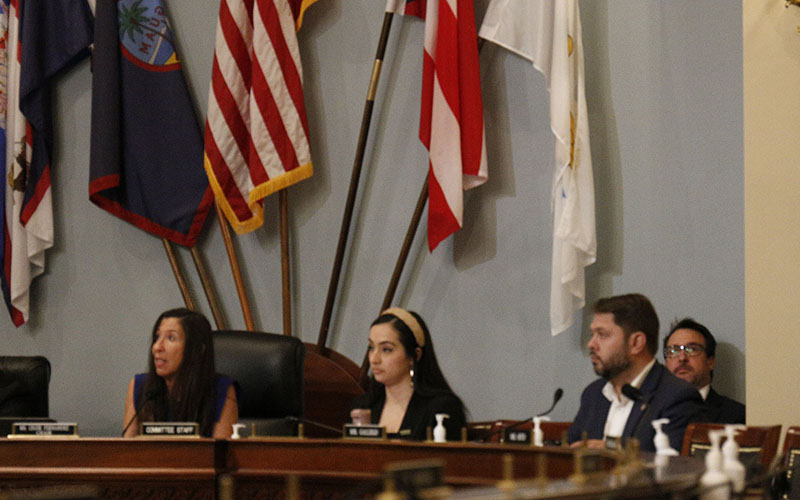 Rep. Ruben Gallego, D-Phoenix, right, called the Supreme Court’s ruling in Oklahoma v. Castro-Huerta “another blow” to tribal sovereignty.